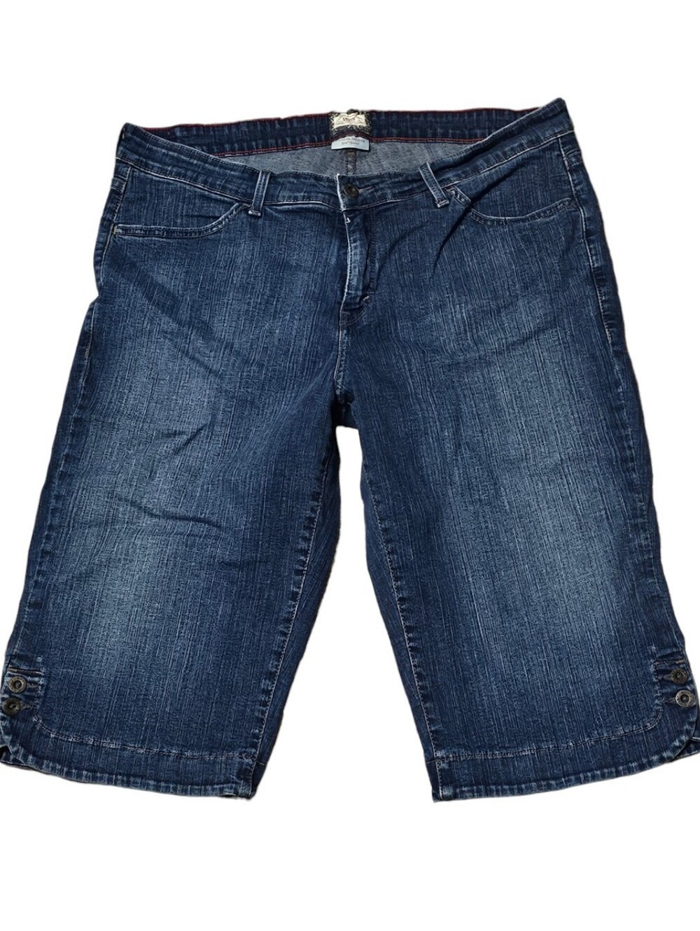 Levi’s 512 Perfectly Shaping Capri Jeans 20W Dark Wash Cropped